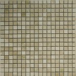 Botticino Pol. 15x15x4 мм. Мозаика Orro Mosaic 